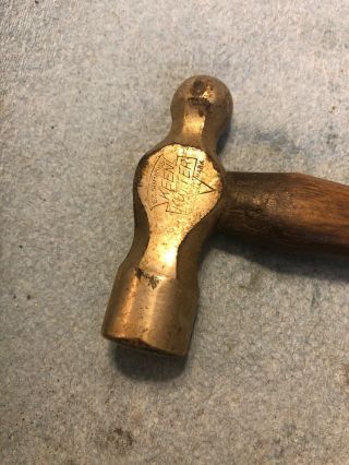 Vintage Antique EC Simmons KEEN KUTTER Ball Peen Small Hammer Tool 2