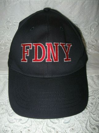 Fdny Hat Nyc Fire Department York 911 Memorial Cap - Adjustable - W/tags