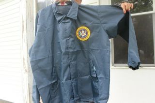 Obsolete Dept.  Of Justice Us Marshal Jacket Verified Authentic