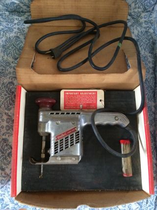 Weller Electric Sabre Jig Saw Model 800 Vintage W Box Tag,