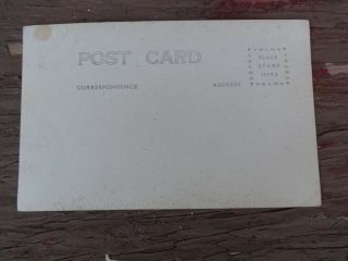 Postcard RPPC Pedersen Glacier Aialik Bay Alaska Velox Stamp Box 2