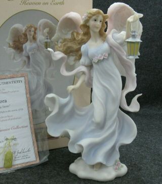 Seraphim Classics Angel Aurora Light In The Storm By Roman No.  71388 Limited Ed