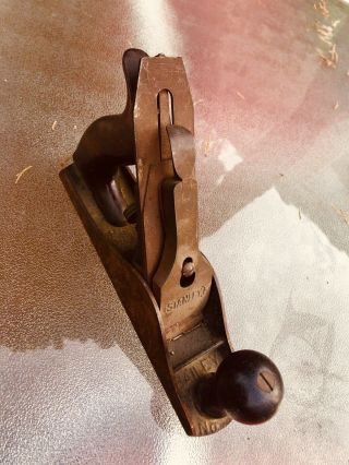 Vintage Stanley Bailey No.  3 Smooth Bottom Plane Type 11 (1910 - 1918)