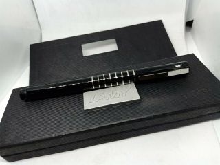 Lamy Accent Black - Platinum Fountain Pen 585 14k B Nib Germany
