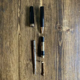 Montblanc Meisterstuck LeGrand Ballpoint Pen Black Resin w/ Gold Trim Broken 3