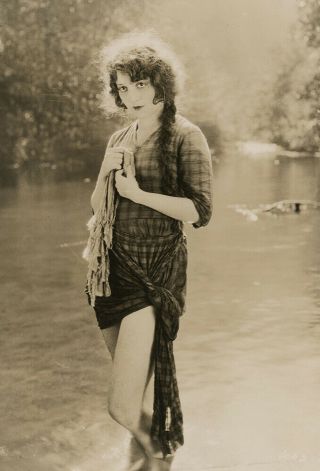 Vintage 1925 Madge Bellamy Silent Film Thunder Mountain Production Photograph 2