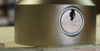 Cobra puck lock with Medeco cylinder and 2 keys 6