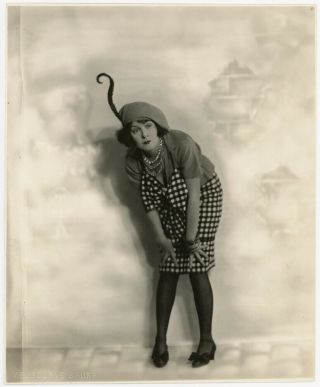 Norma Talmadge Vintage 1926 Silent Film Star Flapper Photograph Melbourne Spurr