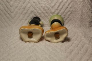 Vintage Black Americana Man and Woman Salt and Pepper Shakers 2