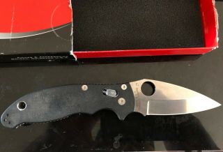 Spyderco Manix 2 Old Style Saber Ground For Extra Strength