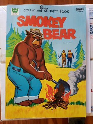Smokey Bear Color And Activity Book