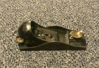 Early Metal Wood Molding Plane Vintage Antique 2