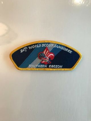 2019 24th World Scout Jamboree Csp Usa Contingent Southern Region Patch