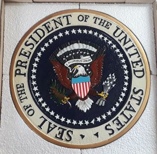 Presidential Seal - Slightly Irregular - 10 " Potus Podium Wall Seal -