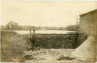 Rppc Ny West Leyden The Old Mill Dam Lewis County