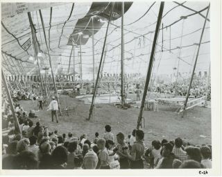 Very Fine 8 X 10 Photo Of " Beatty - Cole Circus " Big Top Interior