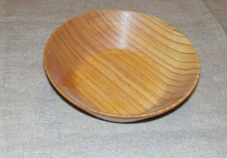 Harry Nohr Mineral Point Wisconsin Mcm Hand Turned Wooden Nut Bowl Osolnik