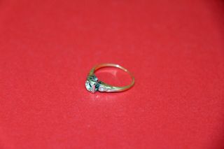 Vintage 14k Gold Engagement Ring - - No Diamond