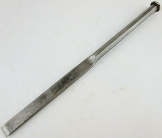Vintage Delaware Caulking Iron Chisel Tool Steel Usa 1/2  Wide X 9 - 1/2  Long