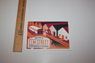 Rare Postcard Of A Nightmare On Elm Street Art Print Limited Ed From Gallery1988