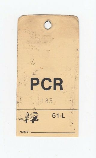 Sts - 51l Challenger Pcr (payload Changeout Room) Access Badge