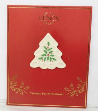 Lenox Holiday Tree Pin Pendant Ornament