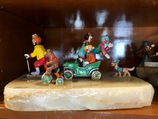 Ron Lee Clowns Figurine Rare ‘95 Model Edition Signed 
