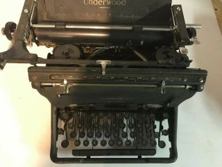 Antique Underwood Standard Typewriter