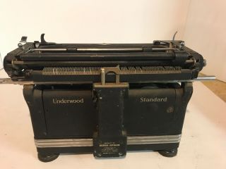 Antique Underwood Standard Typewriter 6