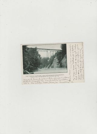 Buffalo Rochester And Pittsburgh Railroad Viaduct,  Near Springville,  N.  Y.