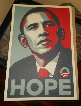 OBAMA 2008 POSTER By SHEPARD FAIREY - Historical HOPE POSTER - 2008 24 