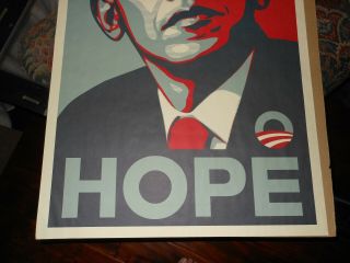 OBAMA 2008 POSTER By SHEPARD FAIREY - Historical HOPE POSTER - 2008 24 
