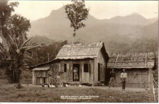 Brazil - Sta.  Catarina - Casa De Colono Em Jaragua Real Photo Postcard