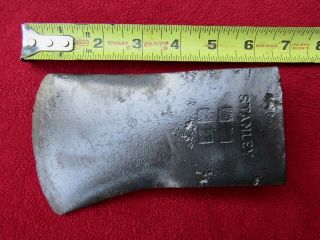 RARE Vintage 1920s Embossed 2 - 1/4 Lb.  Stanley Sweetheart 4 - Square Boys Axe Head. 7