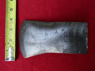 RARE Vintage 1920s Embossed 2 - 1/4 Lb.  Stanley Sweetheart 4 - Square Boys Axe Head. 8