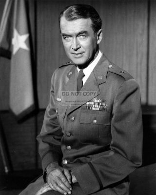 James M.  Stewart,  Brigadier General Usaf Reserve - 8x10 Photo (bb - 453)