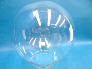 Large Clear Glass Decorative Interior Design Light Fixture 13 " Globe Shade