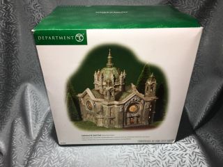 Dept 56 Christmas In The City Cathedral Of St.  Paul 58930 Patina Dome Edition