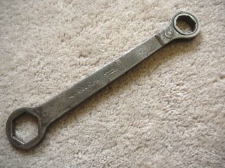 Ford Motel T - Antique Steel Double Ended Band Wrench 5 - Z - 829 Dealer Tool - Vg