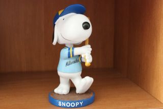 Snoopy Bobblehead Brewers Sga 8/25/18