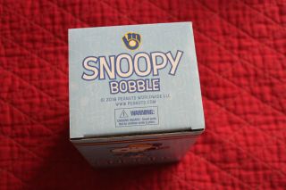 Snoopy bobblehead Brewers sga 8/25/18 3