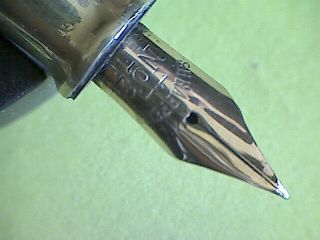 Sheaffer Fountain Pen - Gold Filled - Ring Top - 2 Gold Nib - Lever Filler.