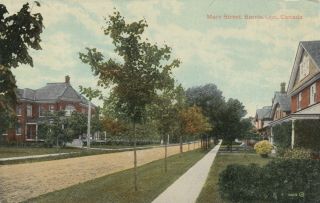 Barrie,  Ontario,  Canada,  1900 - 10s ; Mary Street
