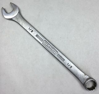 Williams Tools Superrench No.  1162 - 1/2 " Combination Wrench 12 Point Usa