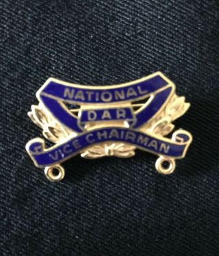 Daughters Of The American Revolution Dar National Vice Chairman Pin Je Caldwell