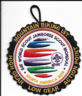 Boy Scout 2019 World Jamboree Mountain Biking Ist Patch