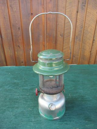 Vintage Coleman Lantern Green Model 335 Made In Canada Dated 9 71 1971