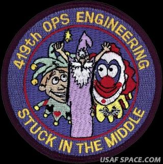 Usaf 419th Flight Test Sq - Operations Engineering - Edwards - Patch