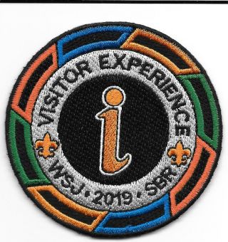 Boy Scout 2019 World Jamboree Visitor Experience Patch
