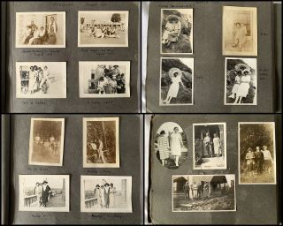 Antique Art Deco Era Album of Photos 1923 - 1925 Clacton on Sea,  Orphanage etc. 4